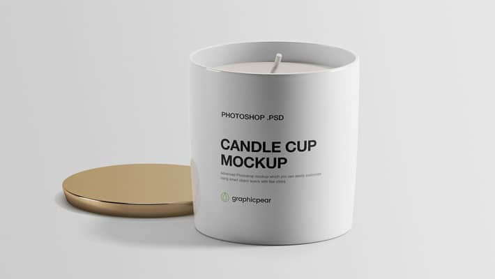 Candle Cup Mockup