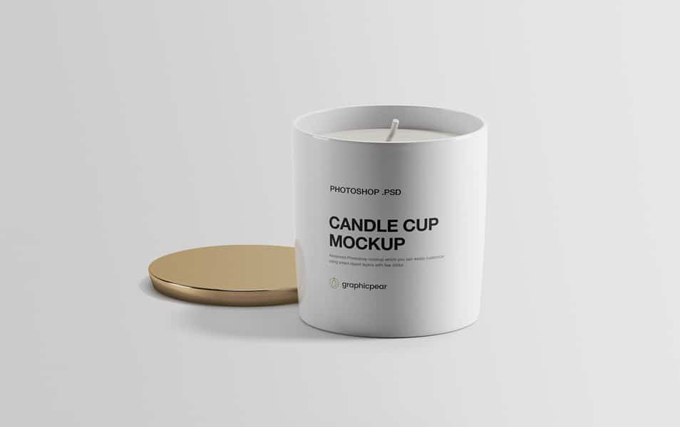 Candle Cup Mockup