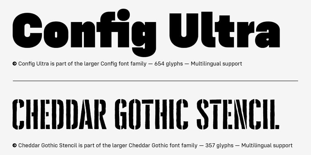 Config Ultra Font