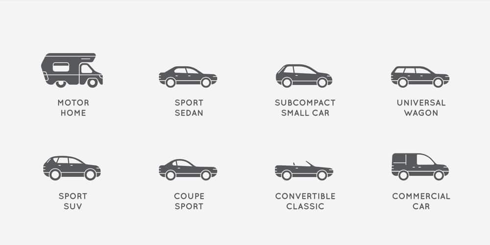 Cool Car Icons Set