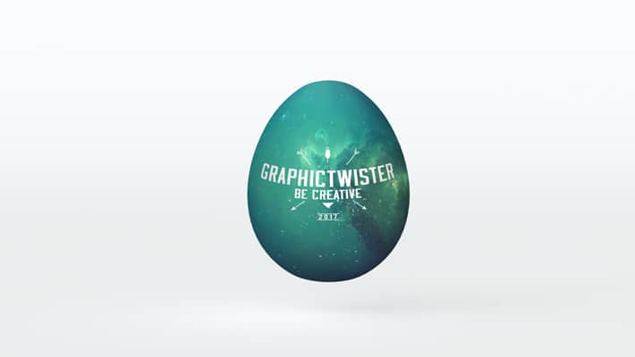 Easter Egg Mockup