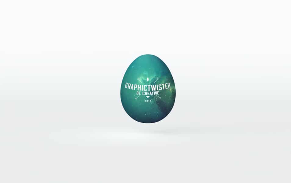 Easter Egg Mockup