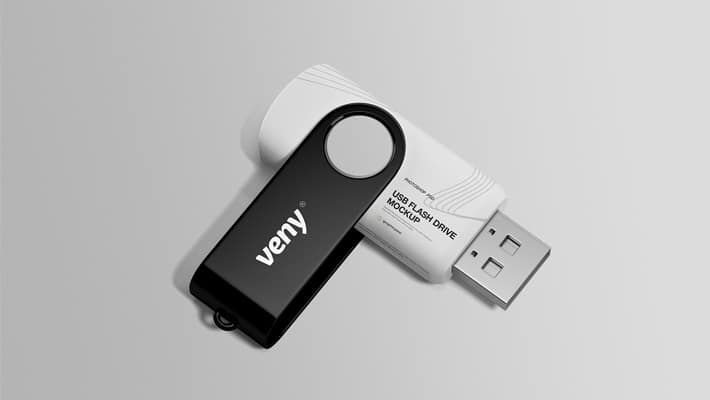 Flash Drive Mockup
