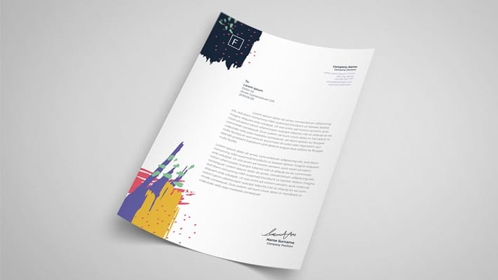 Free A4 Paper Mockup Set