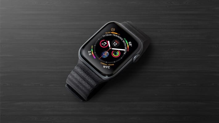 Free Apple Watch Series 4 Mockup PSD