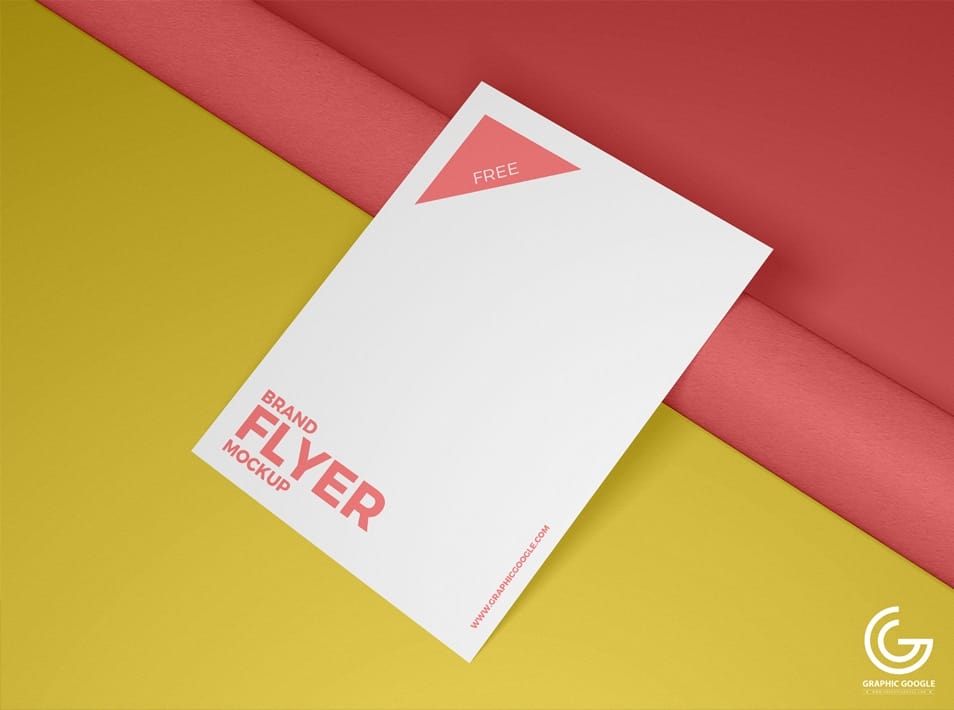 Free Brand Flyer Mockup PSD