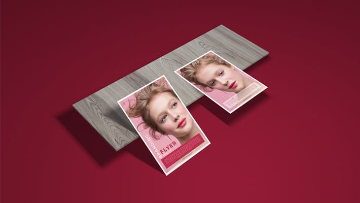 Free Branding Flyer Mockup PSD