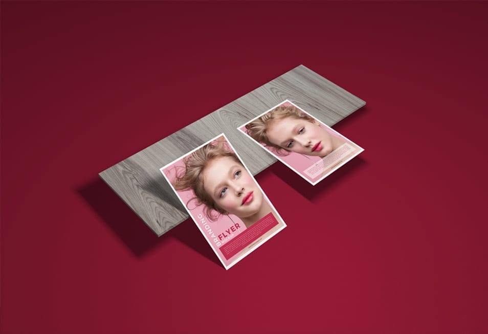 Free Branding Flyer Mockup PSD