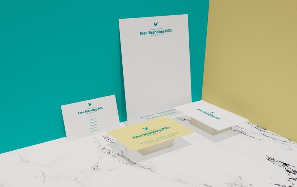 Free Branding PSD Mockup
