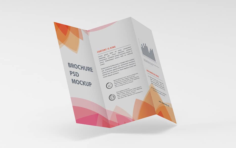 Free Brochure Print Mockup
