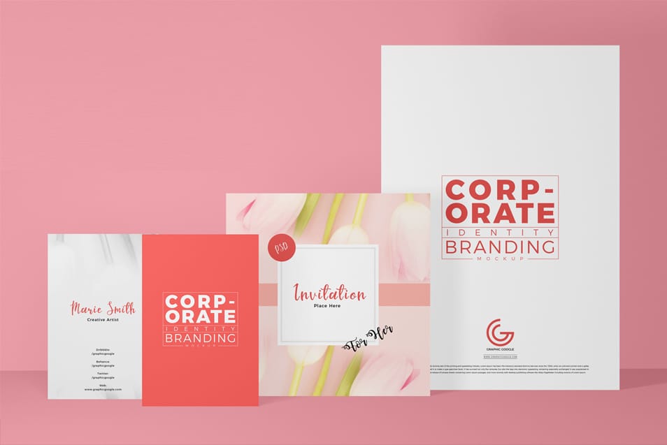 Free Corporate Identity Branding Mockup PSD