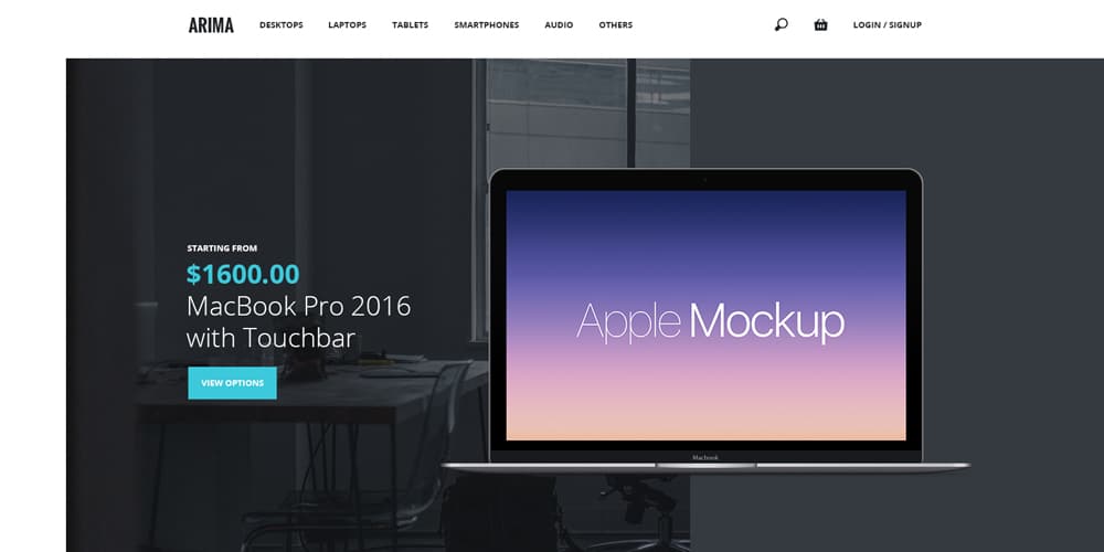 Free Ecommerce Web Templates PSD » CSS Author