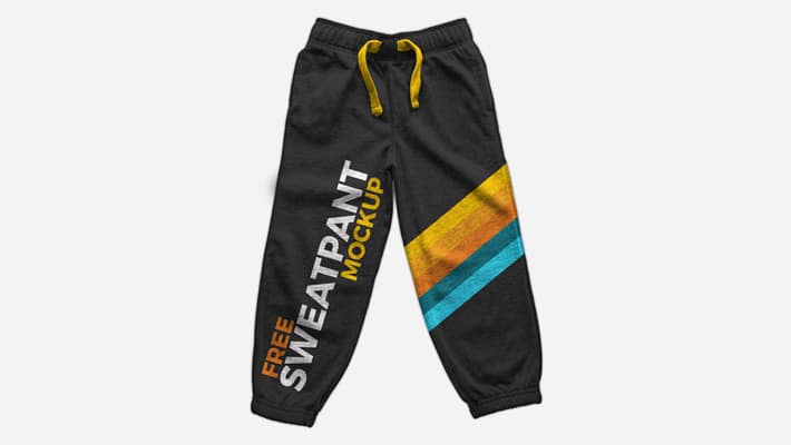 Free Sweatpants Mockup