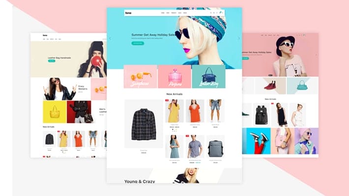 Free Website Mockup PSD