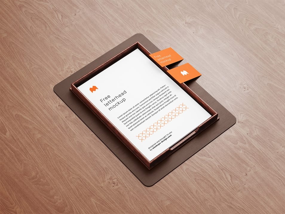 Free Letterhead Mockup