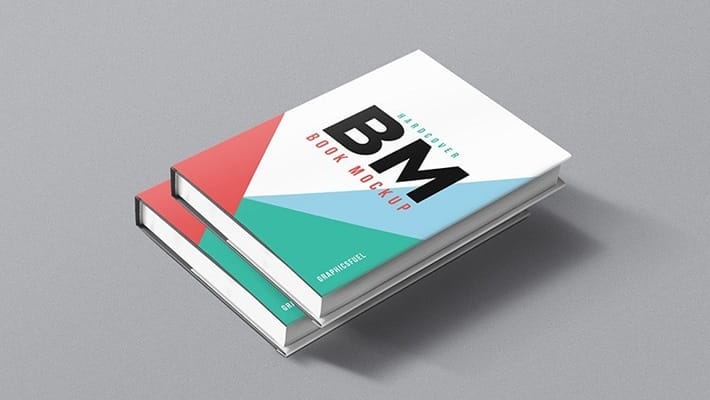 Hardcover Book PSD Mockup