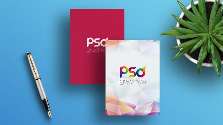 5×7 Invitation Card Mockup Template