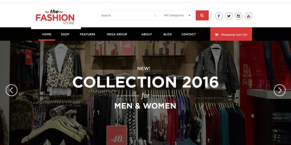 Free Ecommerce Web Templates PSD » CSS Author