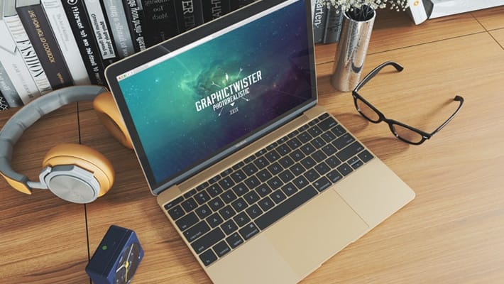 New MacBook Mockup