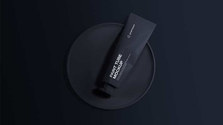Oil Paint Tube Mockup