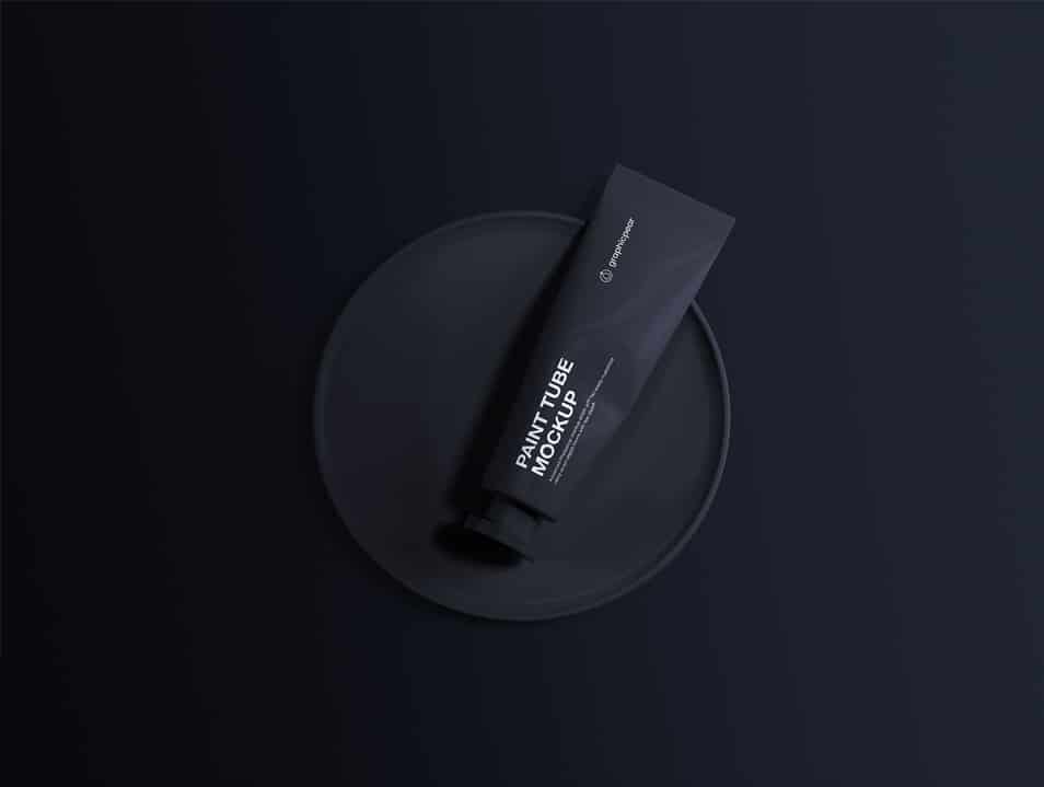 Oil Paint Tube Mockup