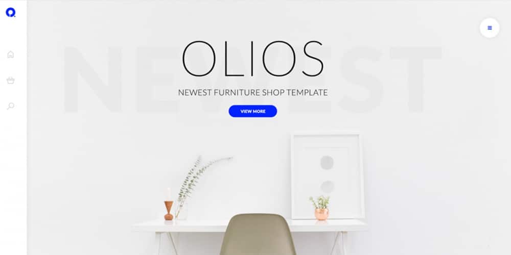 Free Ecommerce Web Templates PSD 96 Olios