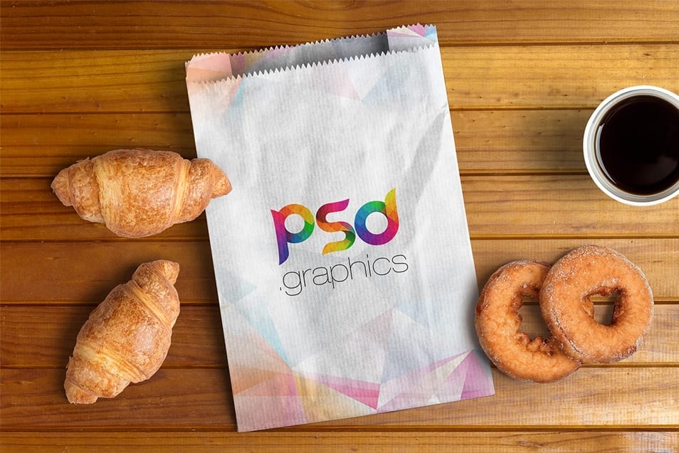 Paper Bag Mockup PSD