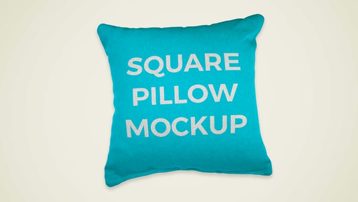 Pillow PSD Mockup