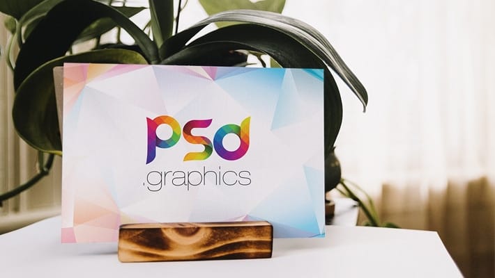 Placard Mockup Template PSD