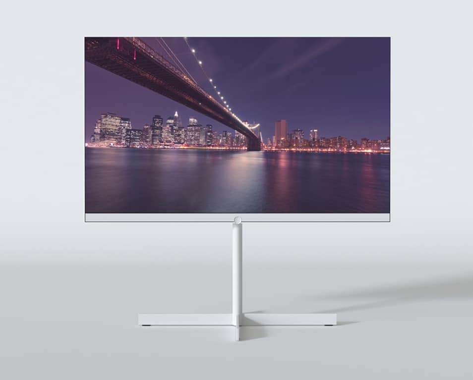 White Tv Mockup