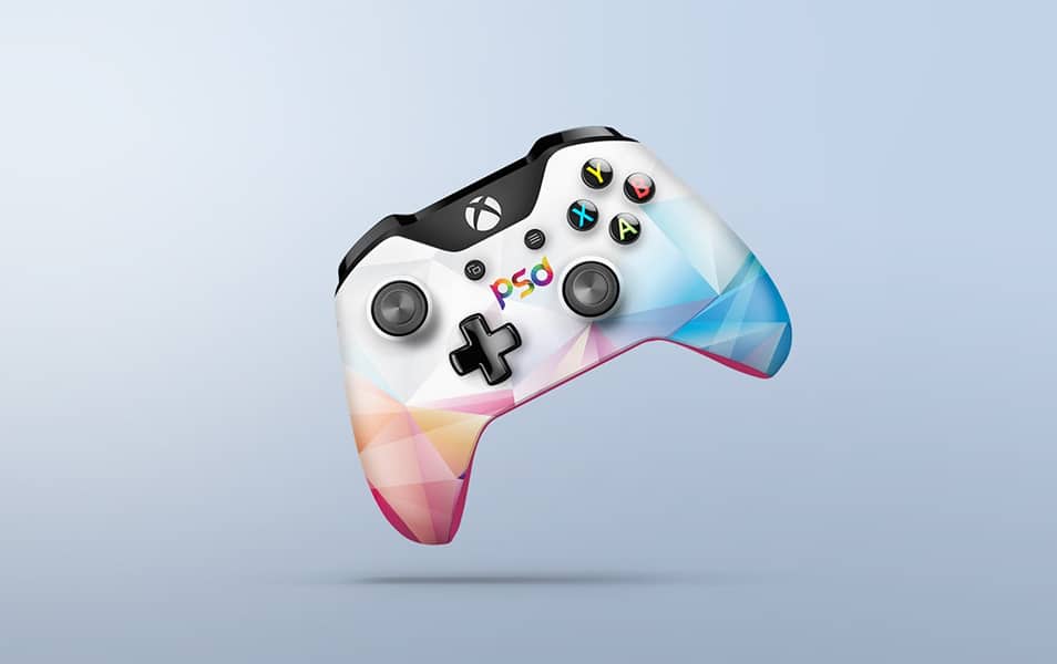 Xbox One Controller Mockup PSD