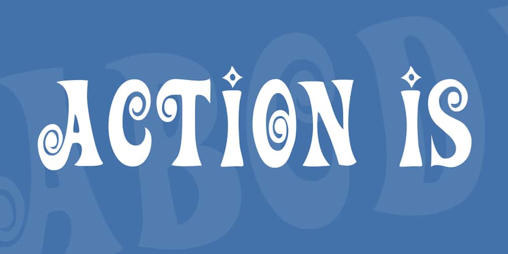 Action Is Font