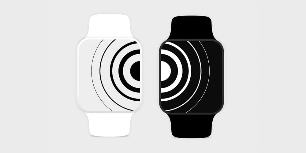 Apple Watch Vector Mockups