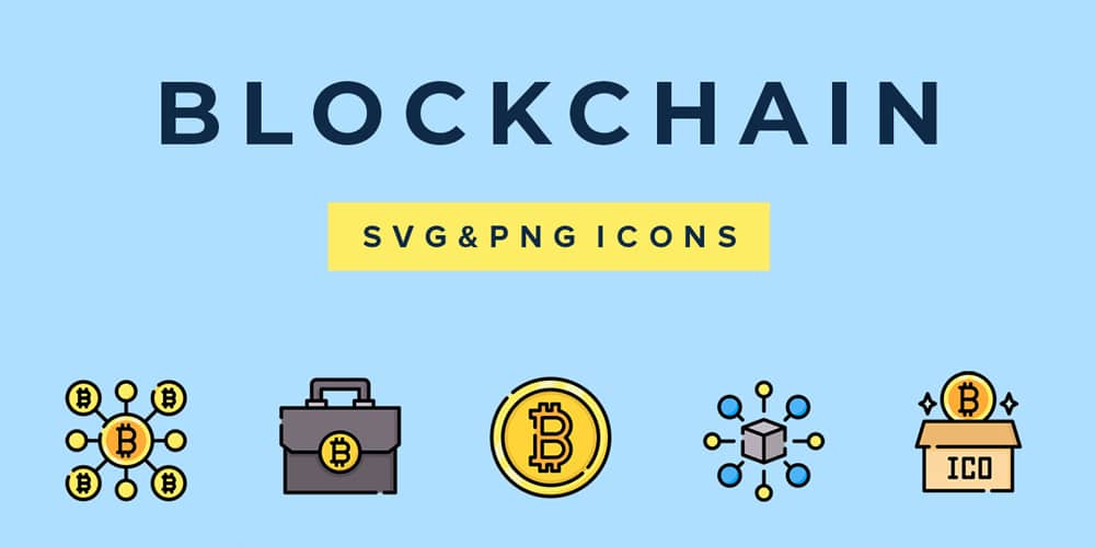 Blockchain Vector Icons