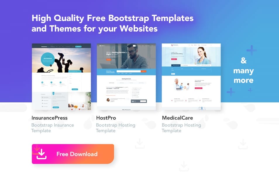 100+ Best Free Bootstrap Admin Templates 1
