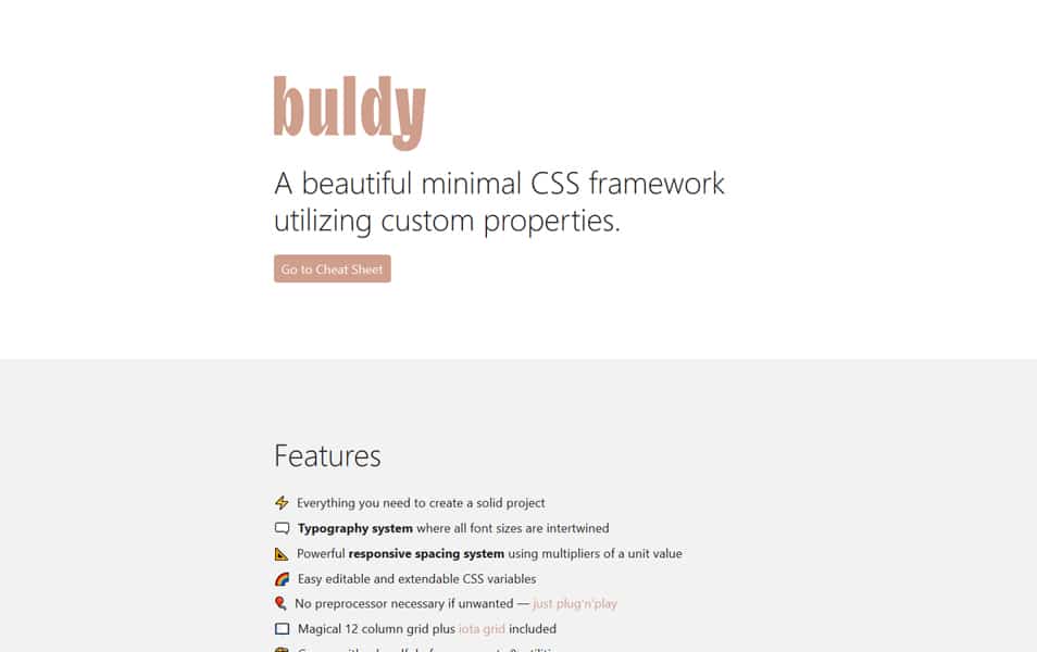100+ Best CSS Frameworks for Responsive Design 56 Buldy