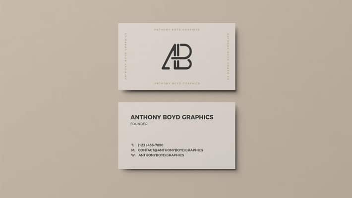 Business Card Mockup