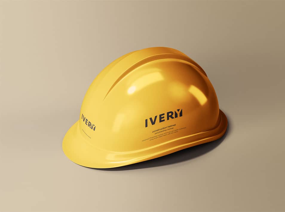 Construction Helmet Mockup