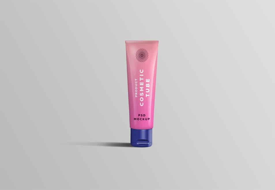 Cosmetic Tube PSD Mockup