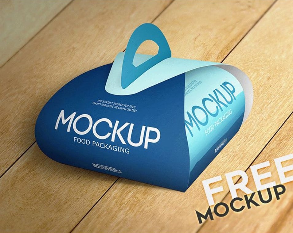 Food Packaging PSD Mockups