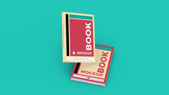 Free Branding Books Mockup PSD