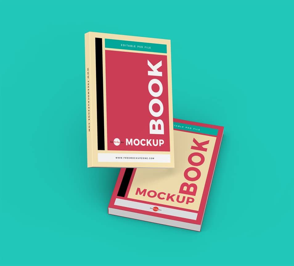 Free Branding Books Mockup PSD