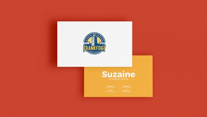 Free Business Card Mockup PSD