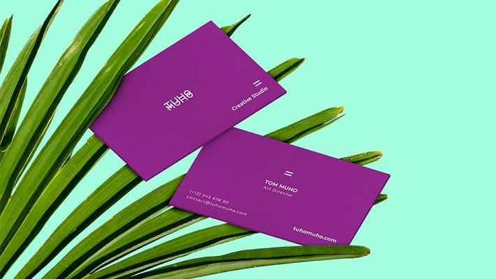 Free Business Cards Mockup