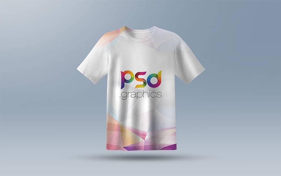 Free Half Sleeves T-Shirt Mockup