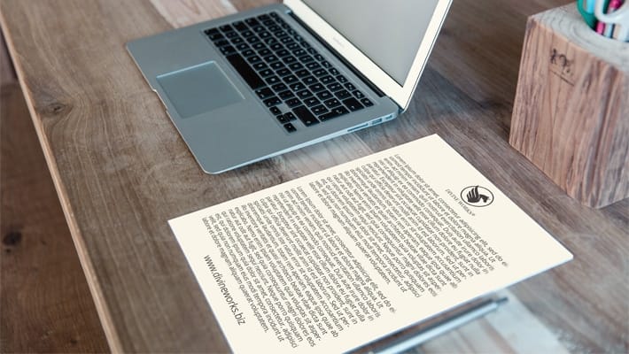 Free Letterhead Stationary Mockup