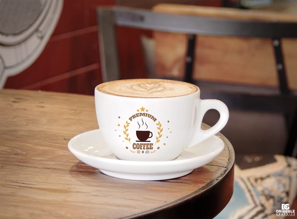 Free Logo Branding Coffee Cup Mockup PSD