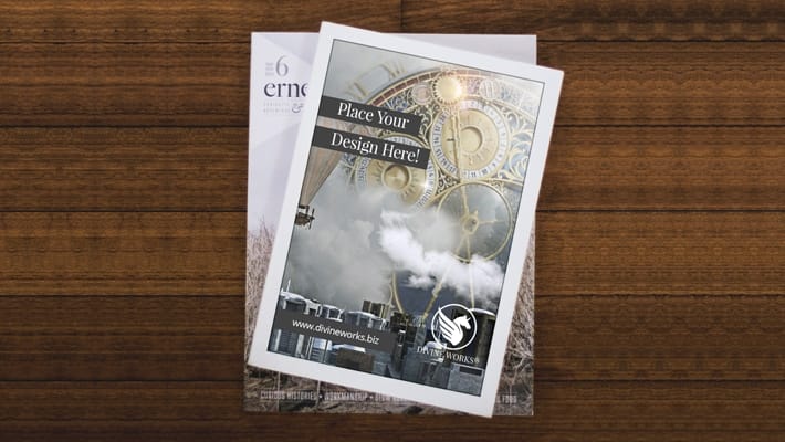 Free Magazine Title Mockup