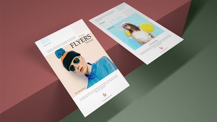 Free Prime Flyer Mockup PSD