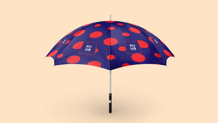 Free Umbrella Mockup